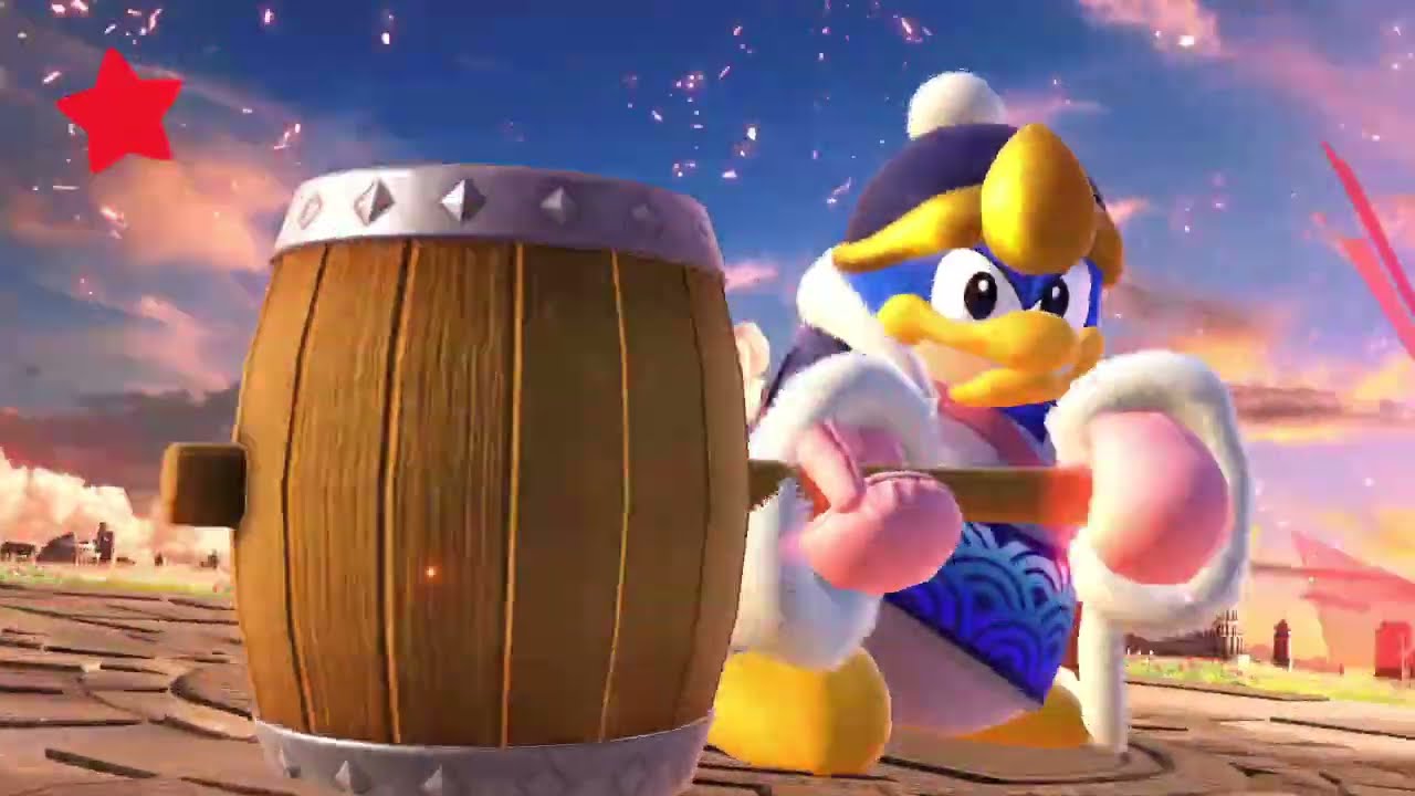 Roi Dadidou VS Olimar VS Samus VS Link enfant