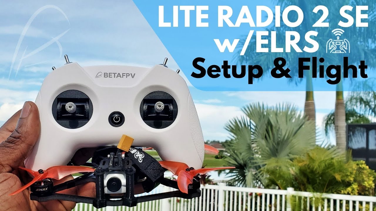 BETAFPV Lite Radio2 SE с ELRS (ПОЛНАЯ НАСТРОЙКА) | Идеальная радиостанция для начинающих пилотов👍
