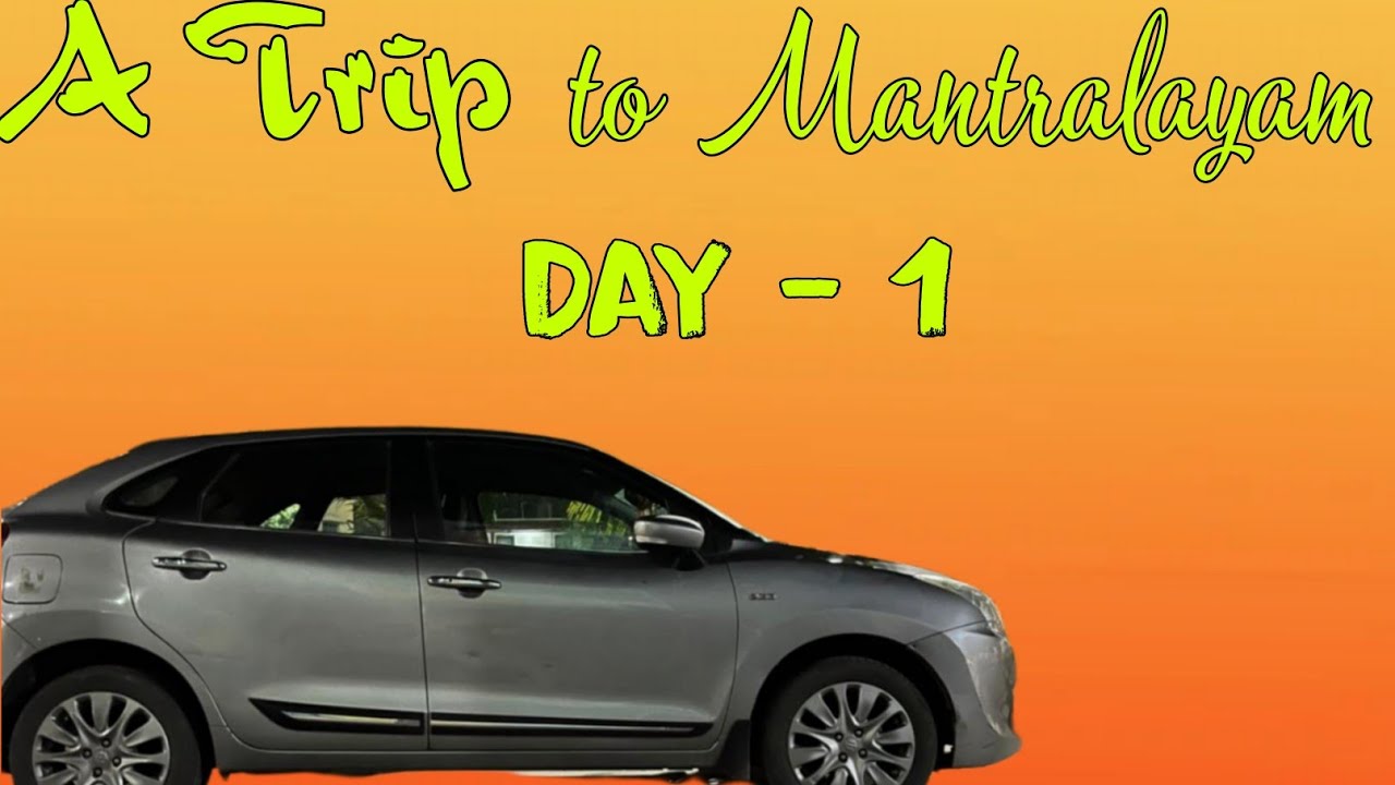Hyderabad to Mantralayam trip Day - 1 ||Telugu Vlogs|#mantralayamtemple #raghavendraswamytemple