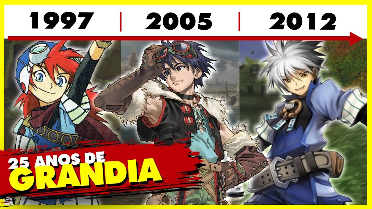 A EVOLUÇÃO DE GRANDIA. O LEGADO DO RPG DA GAME ARTS