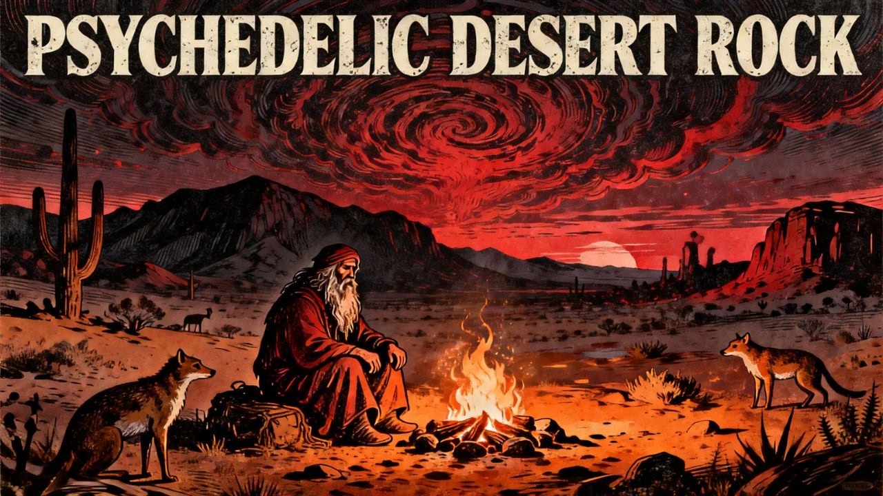 Psychedelic Desert Rock Trip | Chillout Ambient Drift for Inner Space