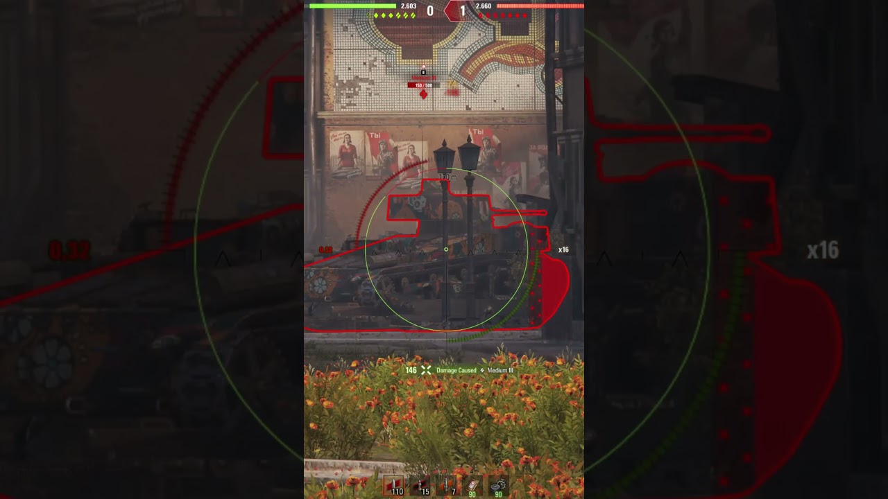 Lawan Medium III Tier 4 – HP 500 | WoT PC Shorts