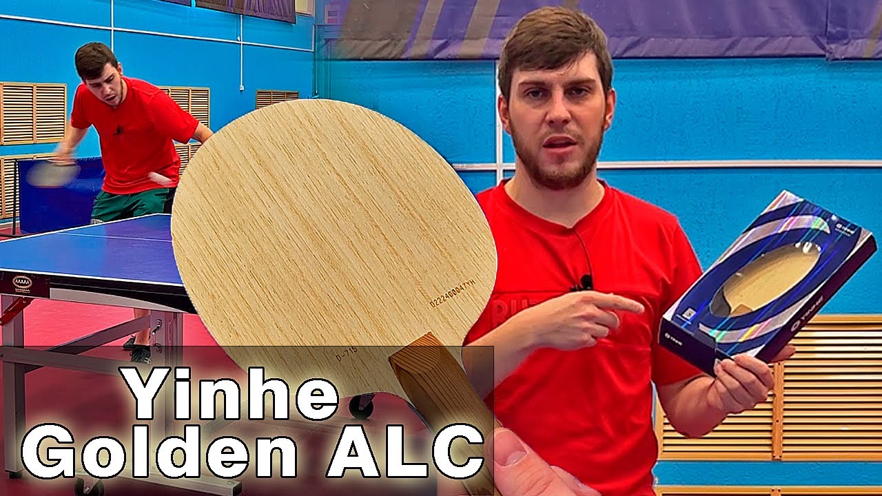Yinhe Golden ALC D-715 !  Сравнил с Butterfly Viscaria и Viscaria Super ALC! Настольный теннис