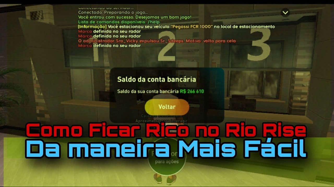 Como Fica Rico 🤑 | em 10 dias no novo GTA mobile ( Rio Rise )