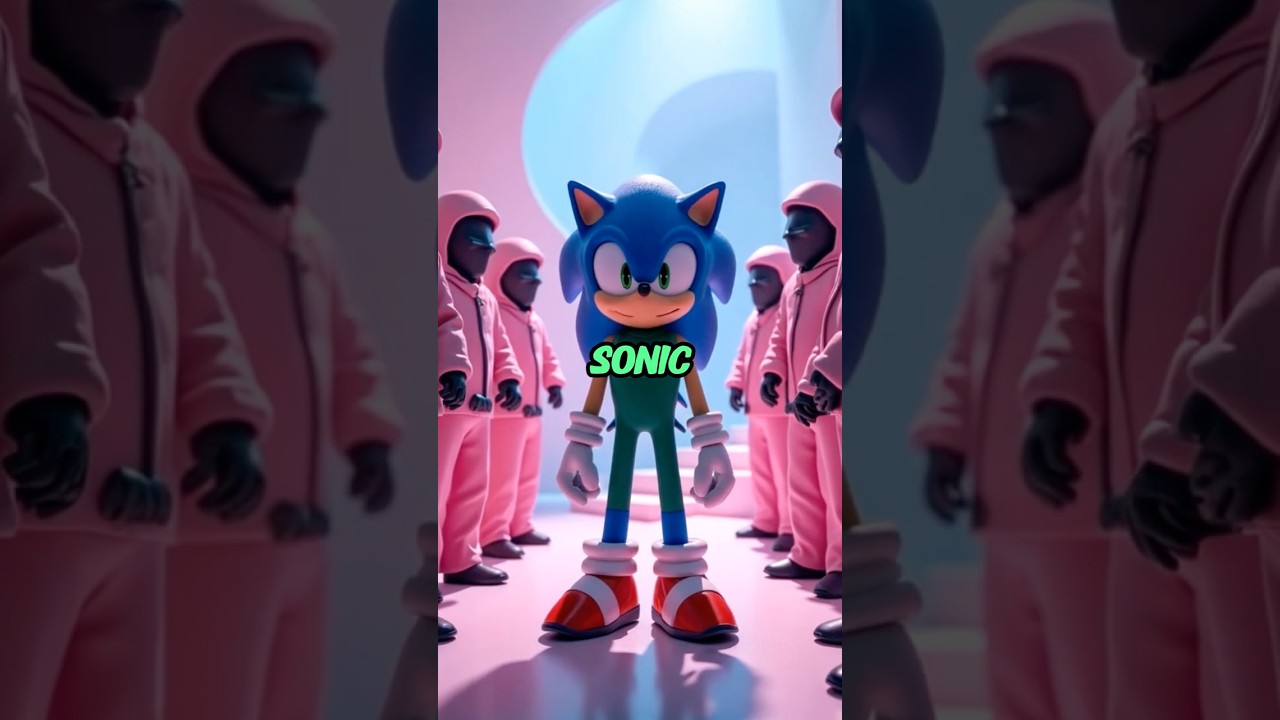 Sonic Joined the Squid Games! Will Jesus Save Him? WWJD? 