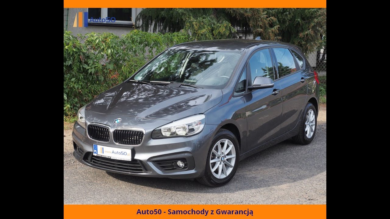 BMW Seria 2 216d Active Tourer Salon PL Gwarancja NAVI Podgrzewane fotele F.Vat w Auto50.pl