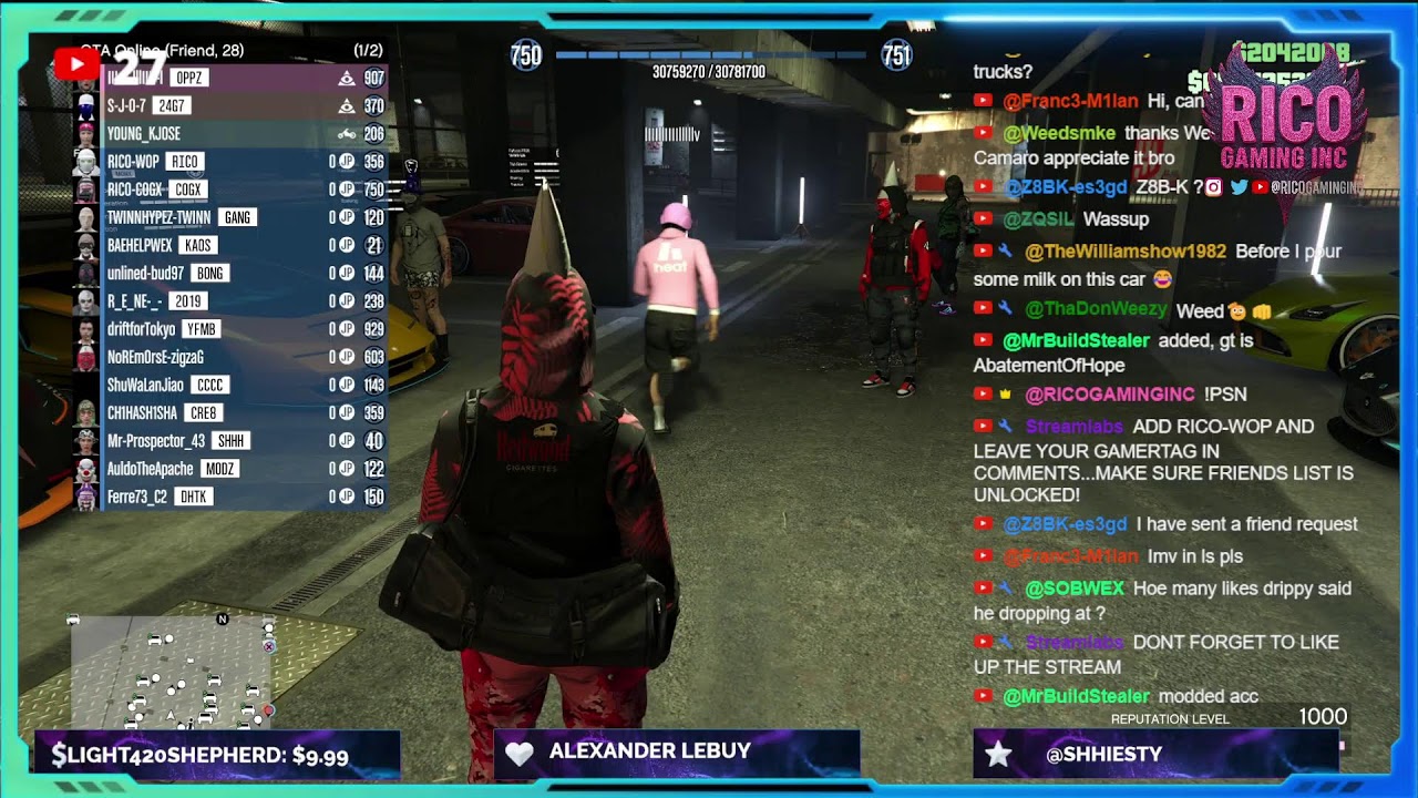 GTA 5 ONLINE LIVE LS CAR MEET PS5 ONLY / 3 CAR DROP