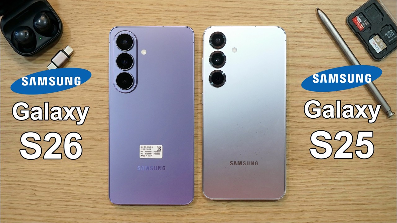 Galaxy S26 Vs Galaxy S25 Speed Test | Camera Comparison !