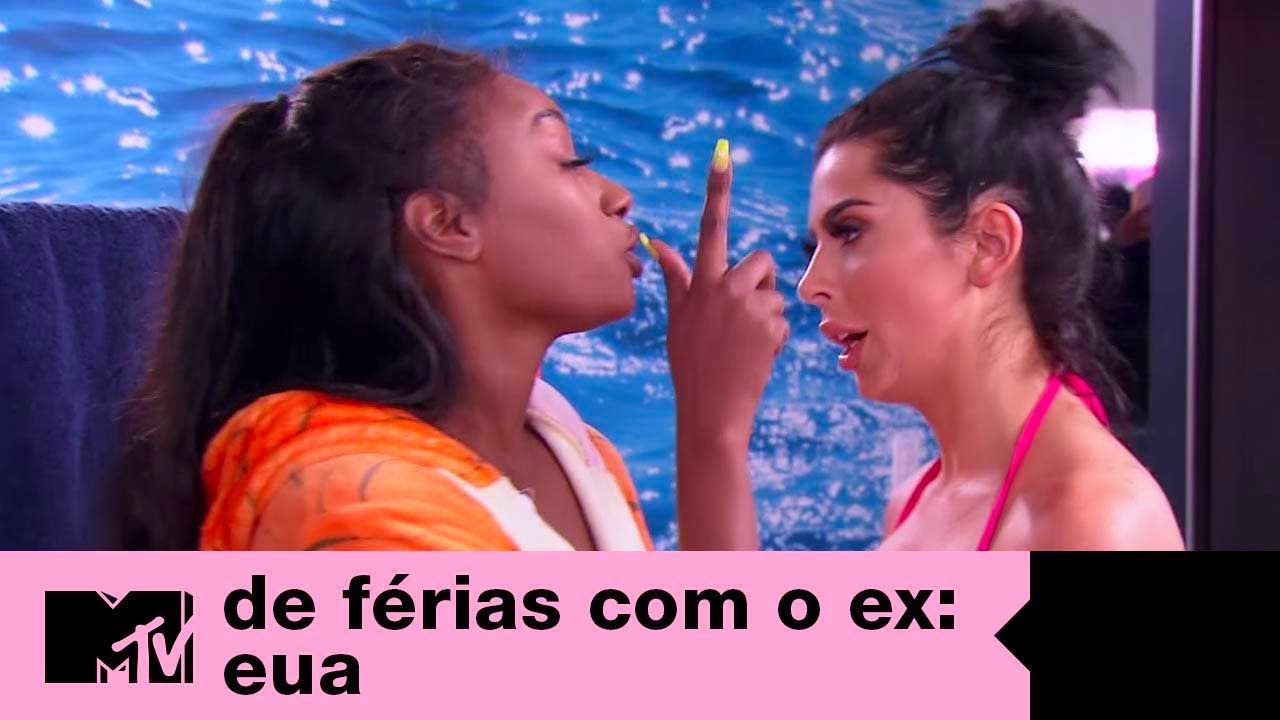 Janelle e Angela partem pra porrada | MTV De Férias com o Ex EUAS02