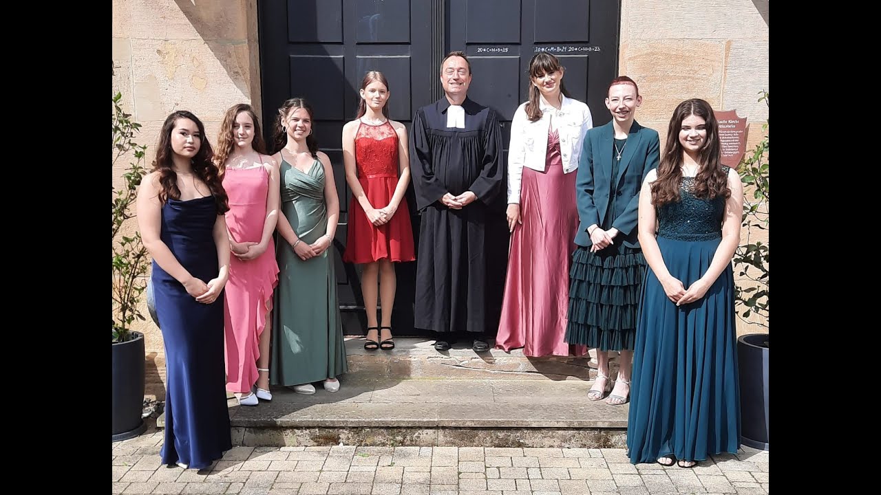 Konfirmation in Weinsheim 4 Mai 2025