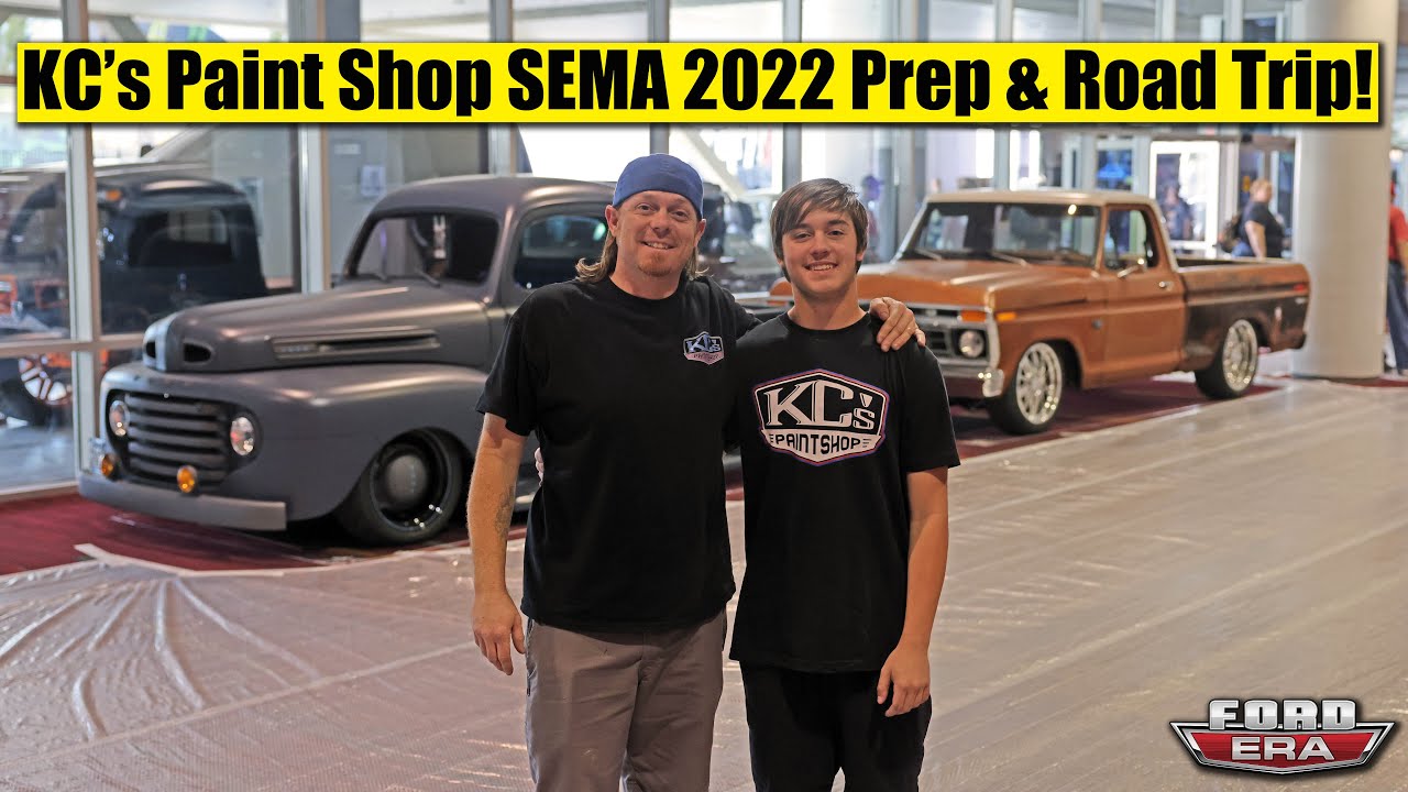 KC's Paint Shop SEMA 2022 Prep & Road Trip!