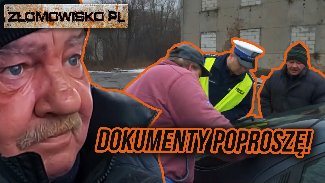 Mareczek w tarapatach! Nie uwierzycie, co policja przy nim znalazła... 😅 | Złomowisko PL