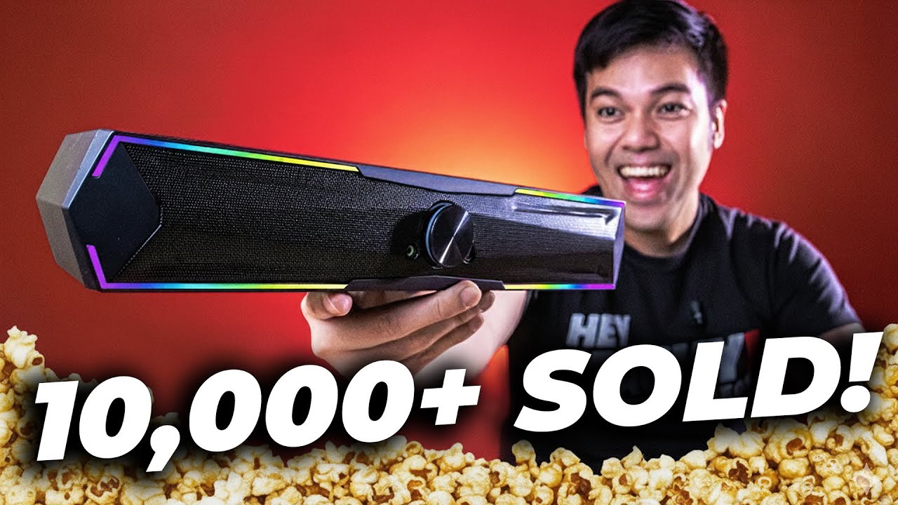 ⚡LESS THAN 600 LANG! Popcorn Gaming Speaker Soundbar Unboxing & Review #soundbar #speaker
