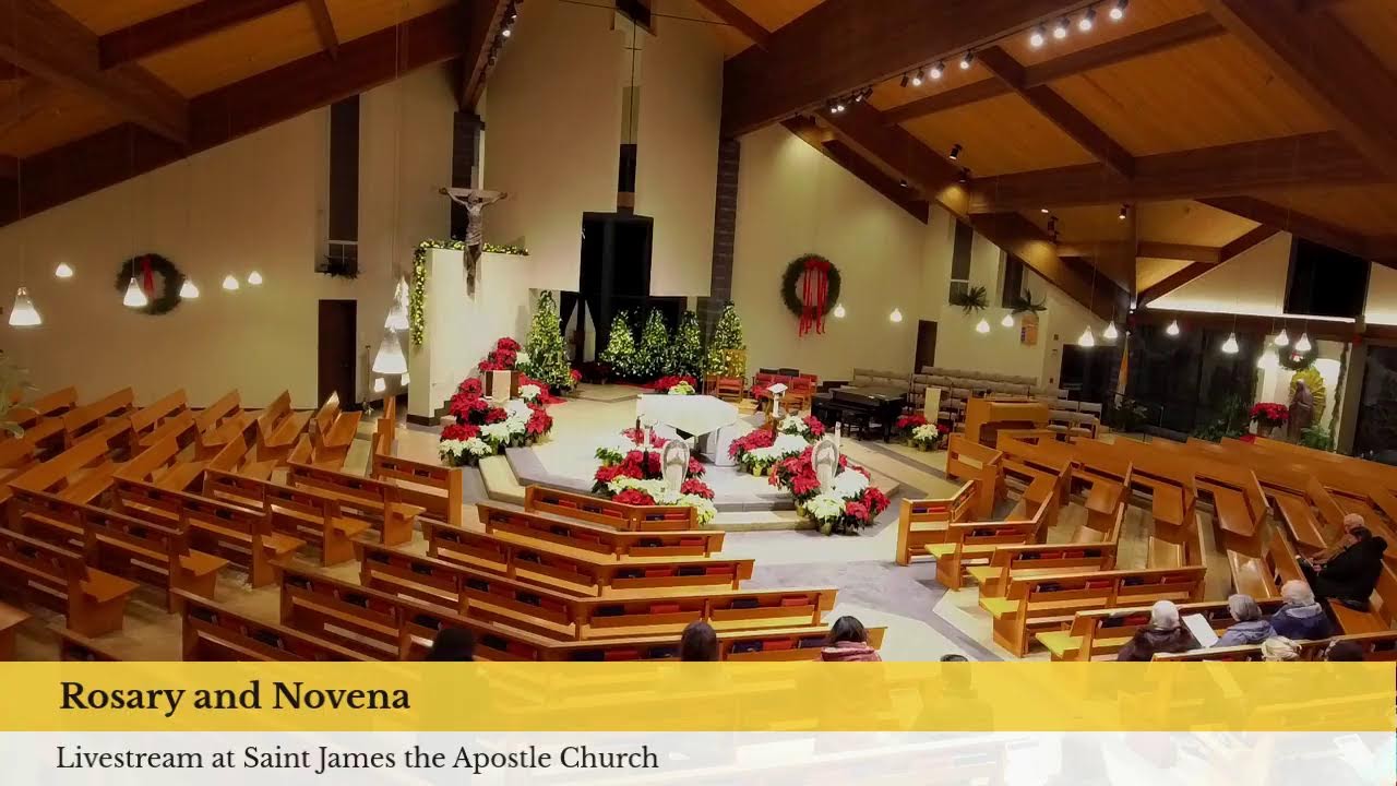 Livestream at Saint James the Apostle Church