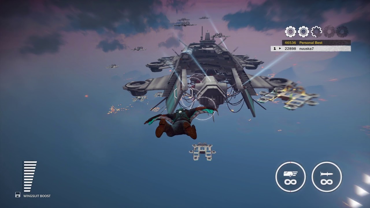 Just Cause 3 Sky Fortress Eden Airship Master Tour 3 VERY EASY Five gears