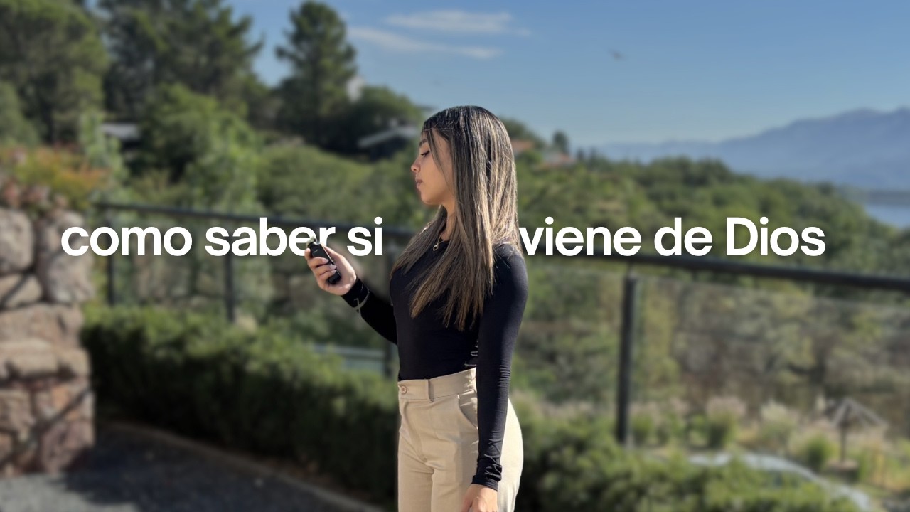 el mensaje que necesitas escuchar.