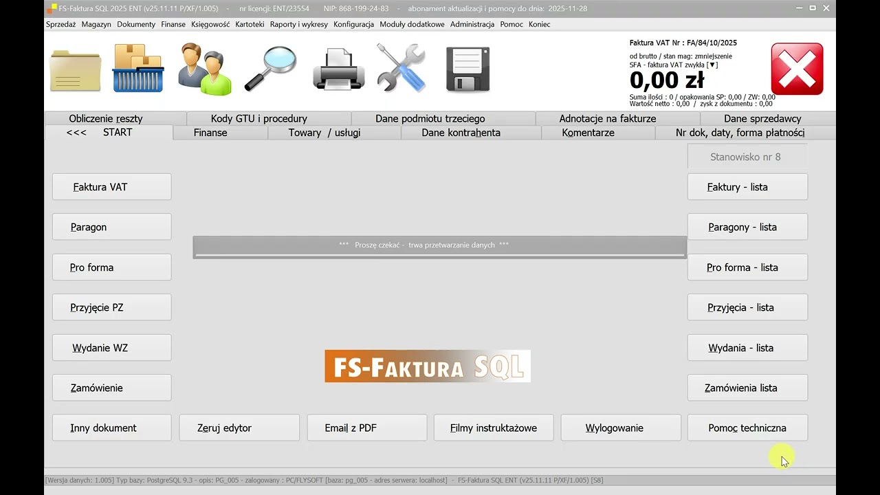 KSeF 2.0 - FS-Faktura SQL - Uwierzytelnienie w KSeF podpisem lub pieczęcią kwalifikowaną