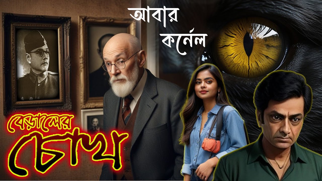বেড়ালের চোখ (কর্নেলের গল্প) Rainbow Media Studio 🐈Suspense Thriller