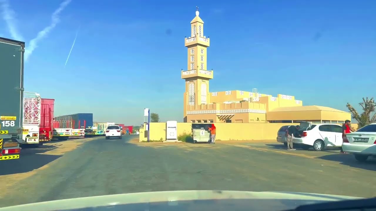 Lehbab City Road Dubai Hatta Road beautiful UAE