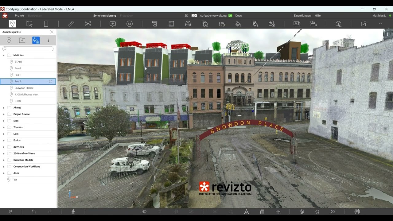 Revizto - Google Earth + Punktwolken