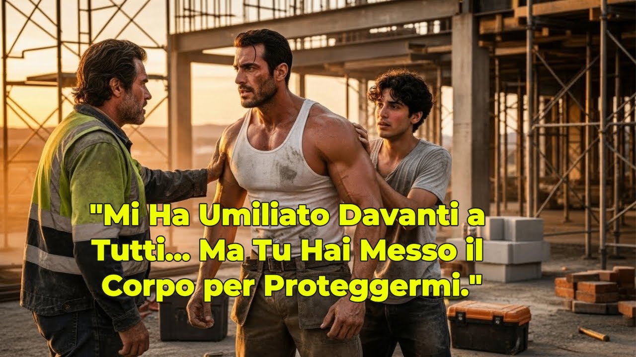 Muratore Vede un Giovane Gay Umiliato dal Capo e Capisce Chi Era il Vero Mostro | Storia D’Amore Gay