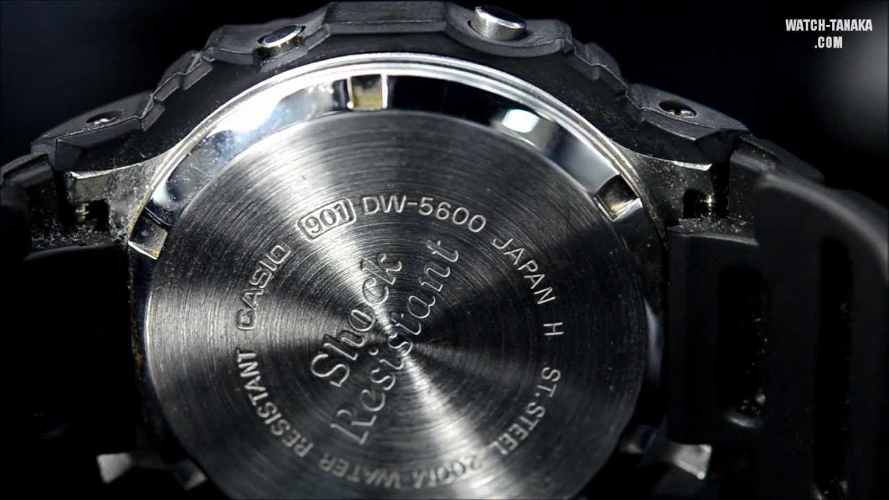 CASIO G-SHOCK DW-5600C-1V