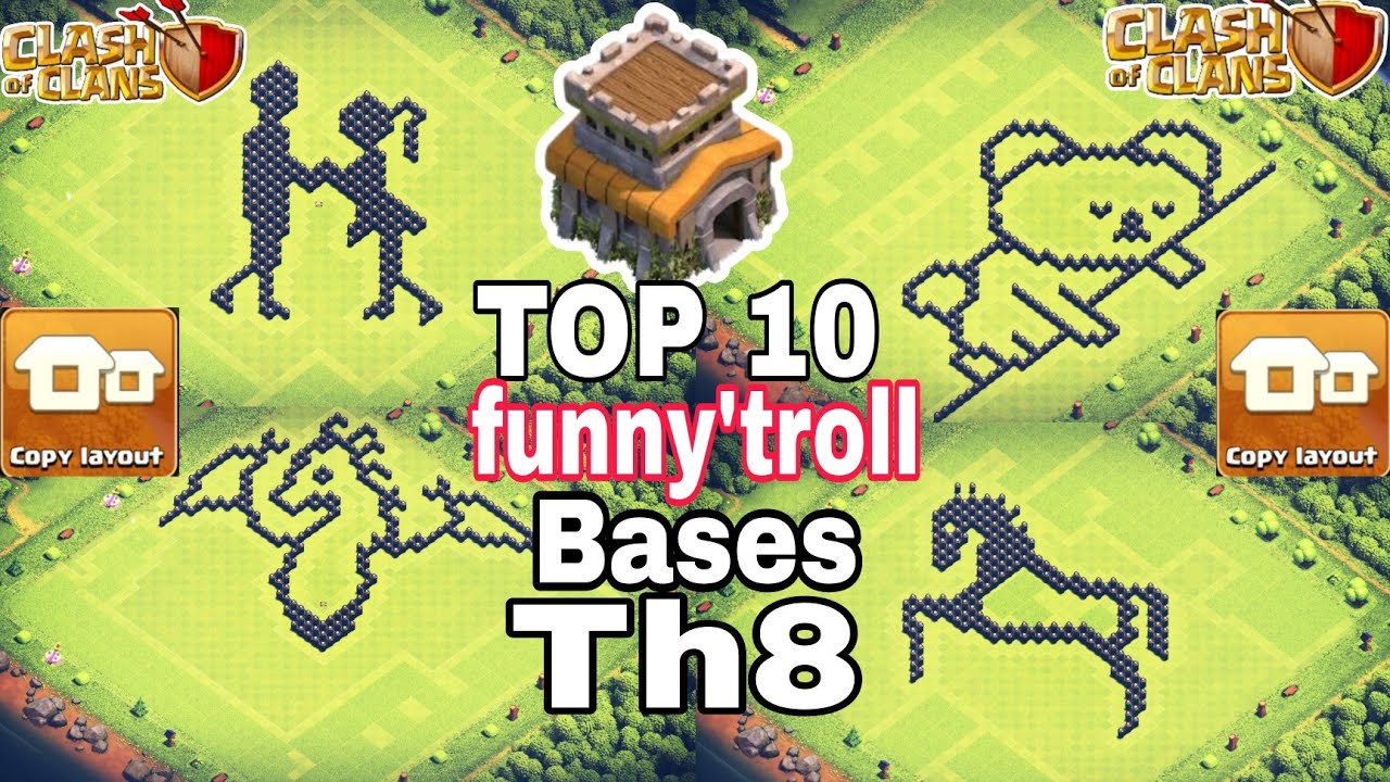 New Th8 3d/Fun/Progress base with copy link || Th11 3d base layouts | Clash of Clans! 2024