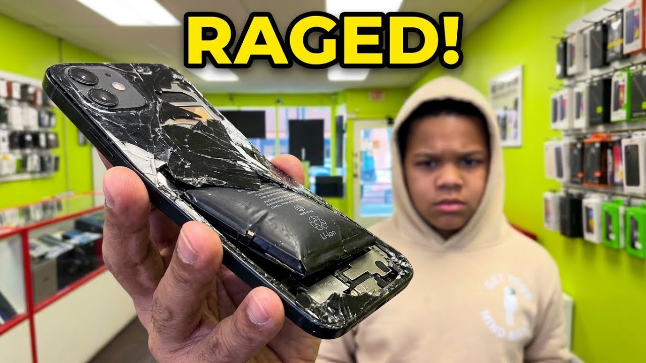Mom Took Away Kid's Phone After Raging ! 😱