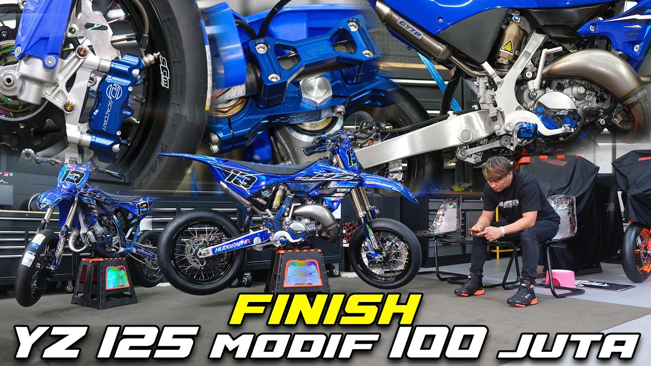 REVIEW YZ 125 MODIF 100JT BY RINO SANJAYA