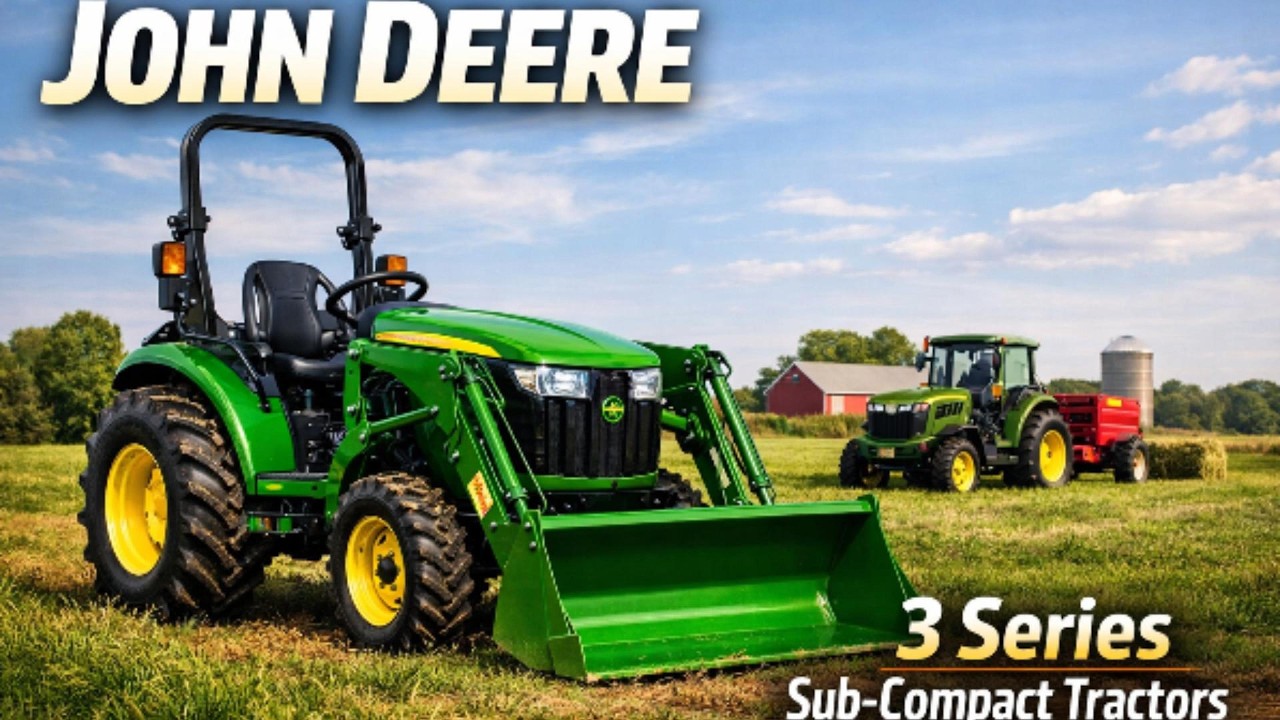 John Deere 3 Series Compact Tractors &ndash; Best Small Tractor for Farming 2026
