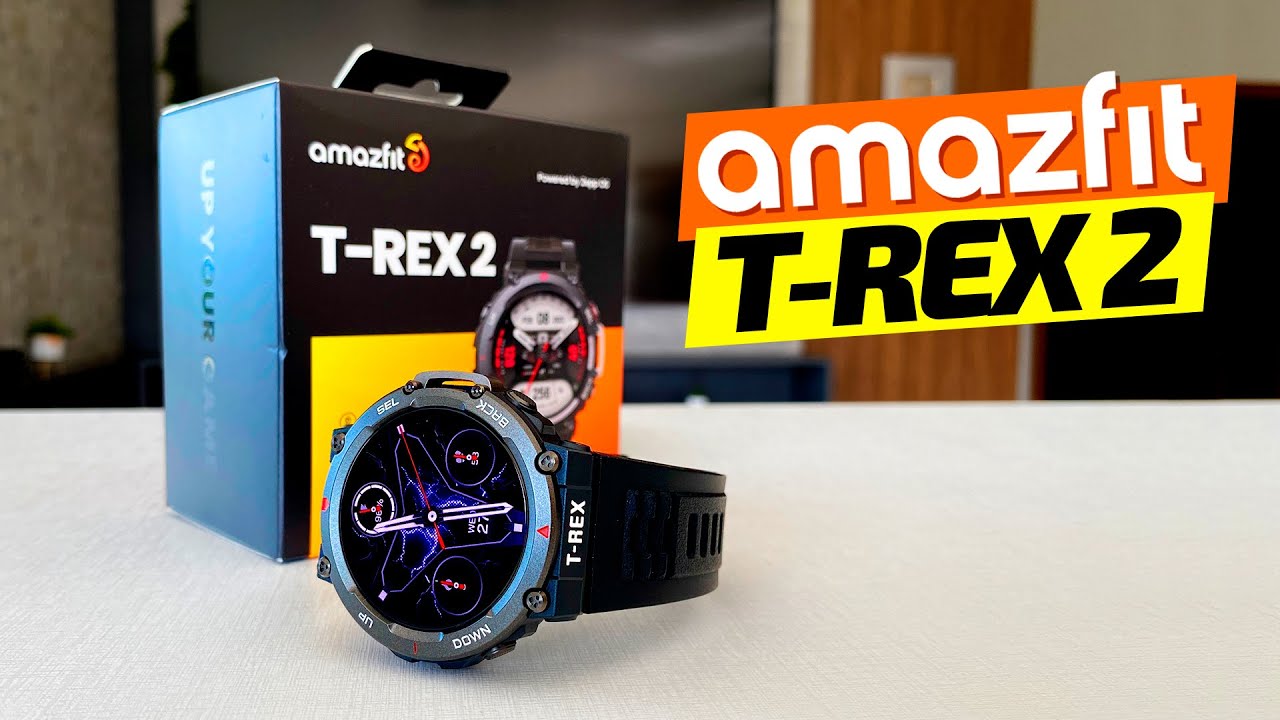 Amazfit T-REX 2 Review // Smartwatch que aguenta tudo!