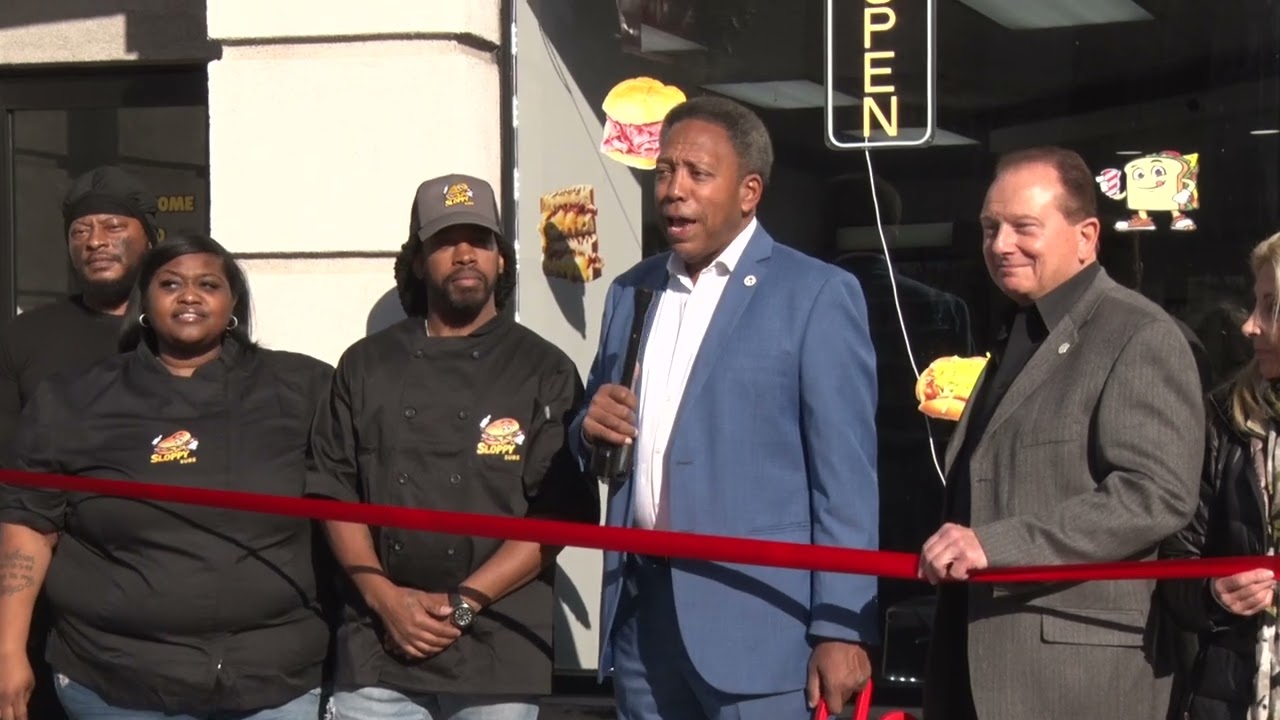 City of Linden: Sloppy Subs Ribbon Cutting Ceremony, December 2024