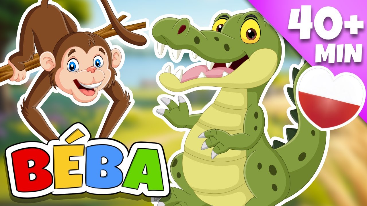 Puzzle z Safari | + Więcej polskich piosenek dla dzieci | 41 min | BÉBA