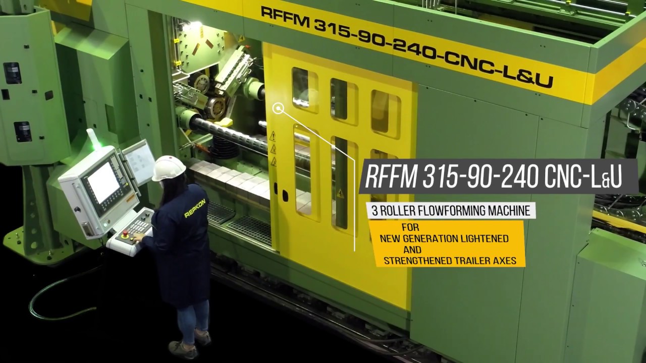 REPKON RFFM 315-90-240 CNC-L&U FLOWFORMING MACHINE
