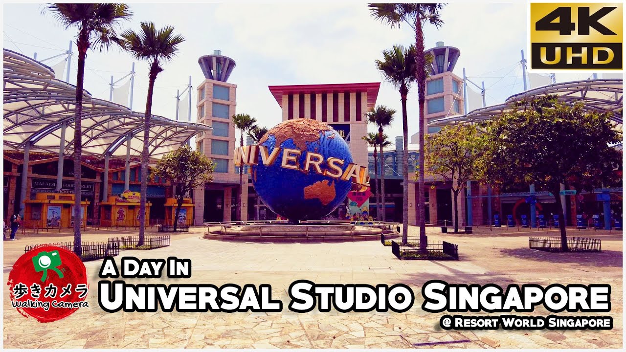 RWS Universal Studio @ Singapore [4k 60fps]
