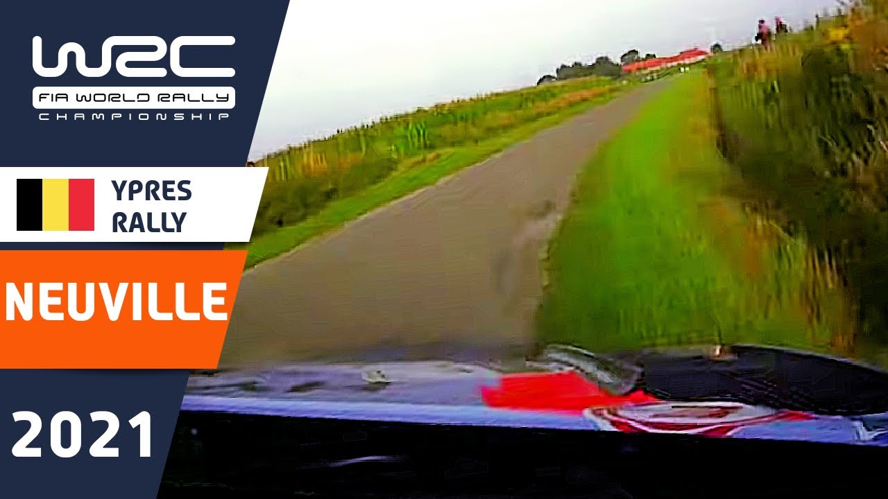 Renties Ypres Rally Belgium 2021:  FASTEST in SHAKEDOWN  : Thierry Neuville Onboard