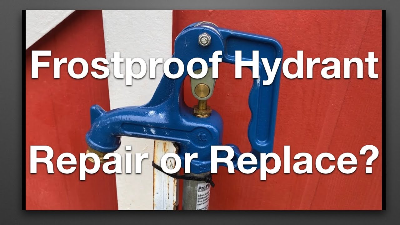 Frostproof hydrant &ndash; Repair or Replace?