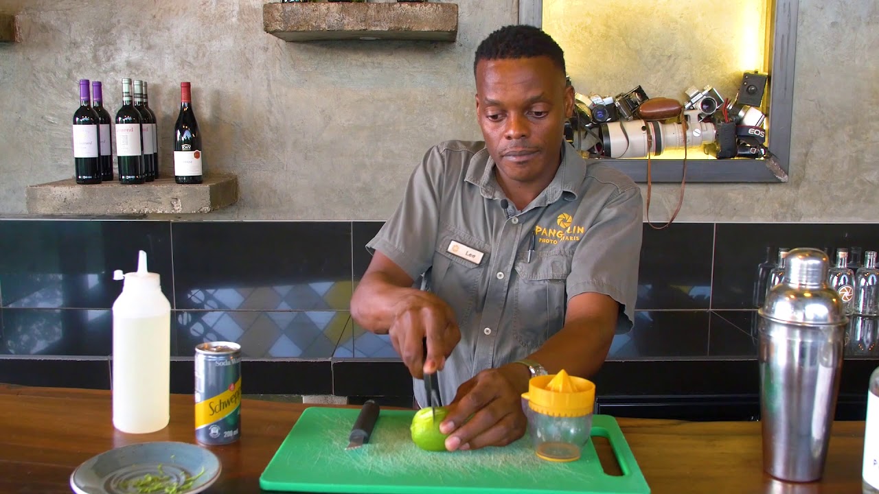HOW TO make a Pangolin Gin Fizz. The PERFECT African Safari Cocktail.