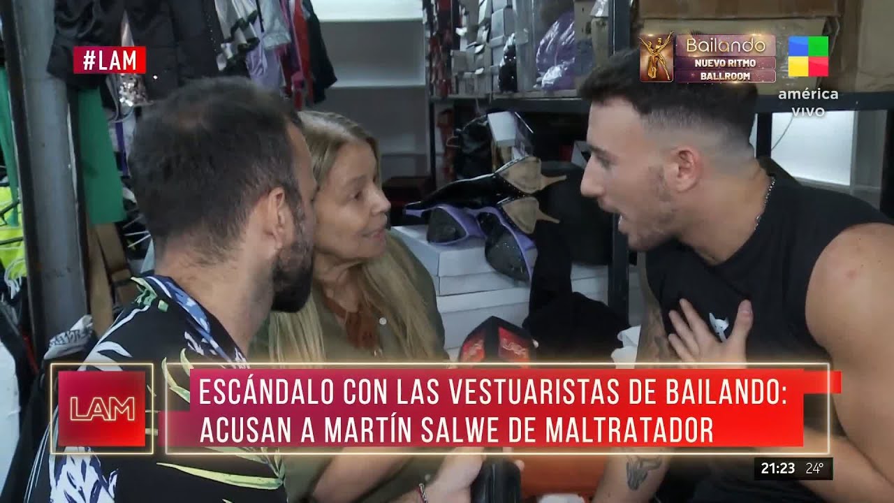 💥 Escándalo con las vestuaristas de Bailando 2023 y Martín Salwe