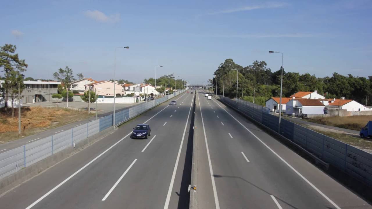 Timelapse in the Highway (free stock video)
