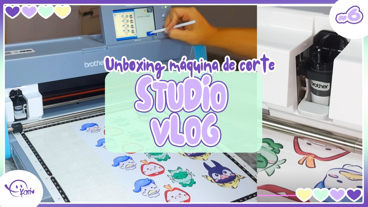 ScanNcut SDX 125, Máquina de corte SILENCIOSA ☆studio vlog 06☆