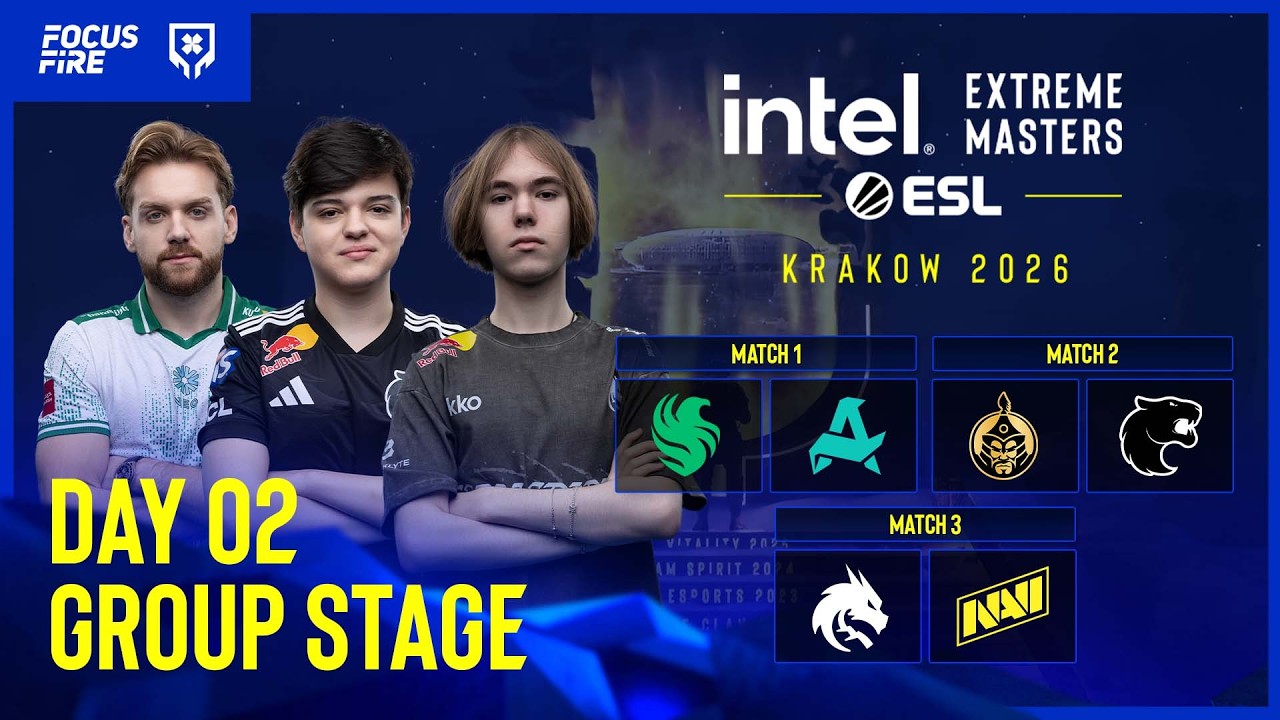 [FIL] IEM Krakow 2026 Group Stage - Spirit vs NAVI