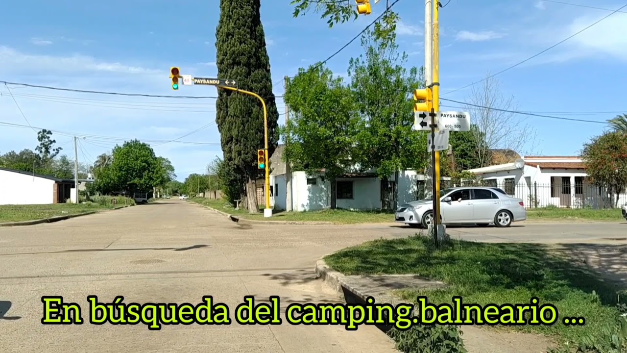 VILLAGUAY prov Entre Ríos (02) ciudad y cámping municipal .