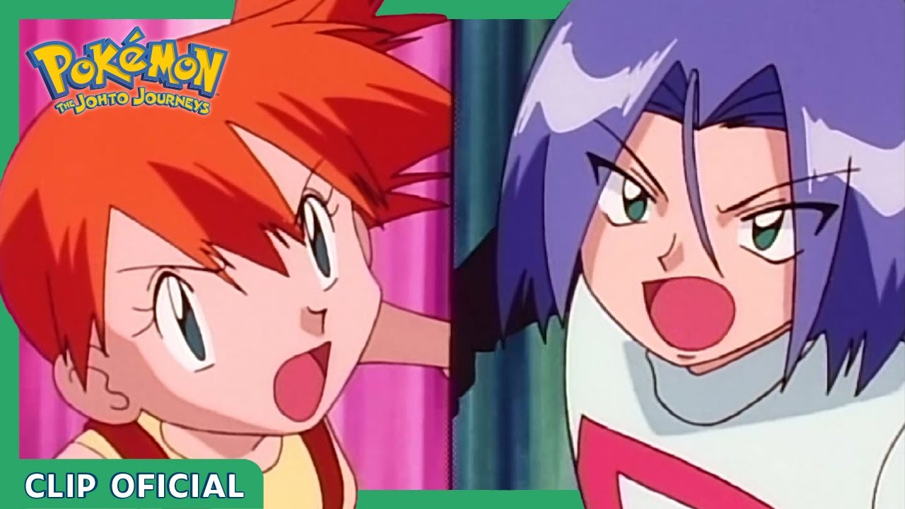 ¡Misty vs. James! | Pokémon Los Viajes de Johto | Clip oficial