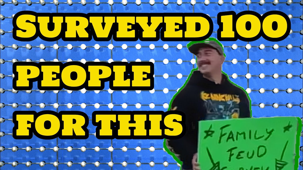 How I Made A Family Feud Game For My Friends