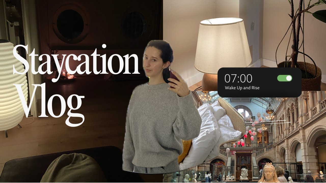 What to do when you are stressed - A Staycation Vlog