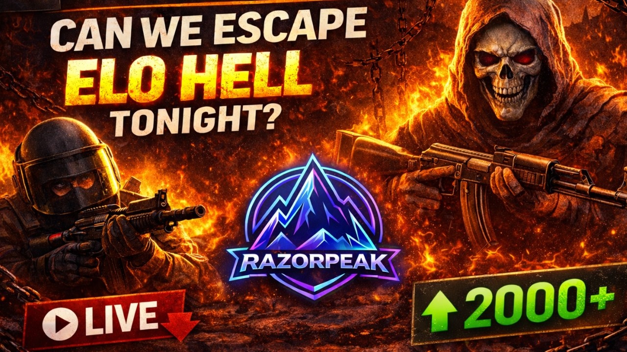 🔴 LIVE: CS2 FACEIT ELO GRIND… Can We Escape ELO Hell Tonight? #Faceit #Roadtolvl10