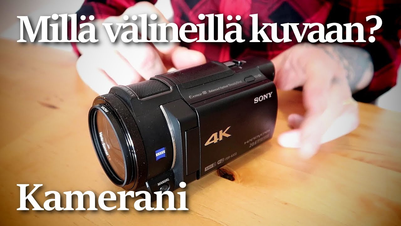 Kuvauskaluston esittely