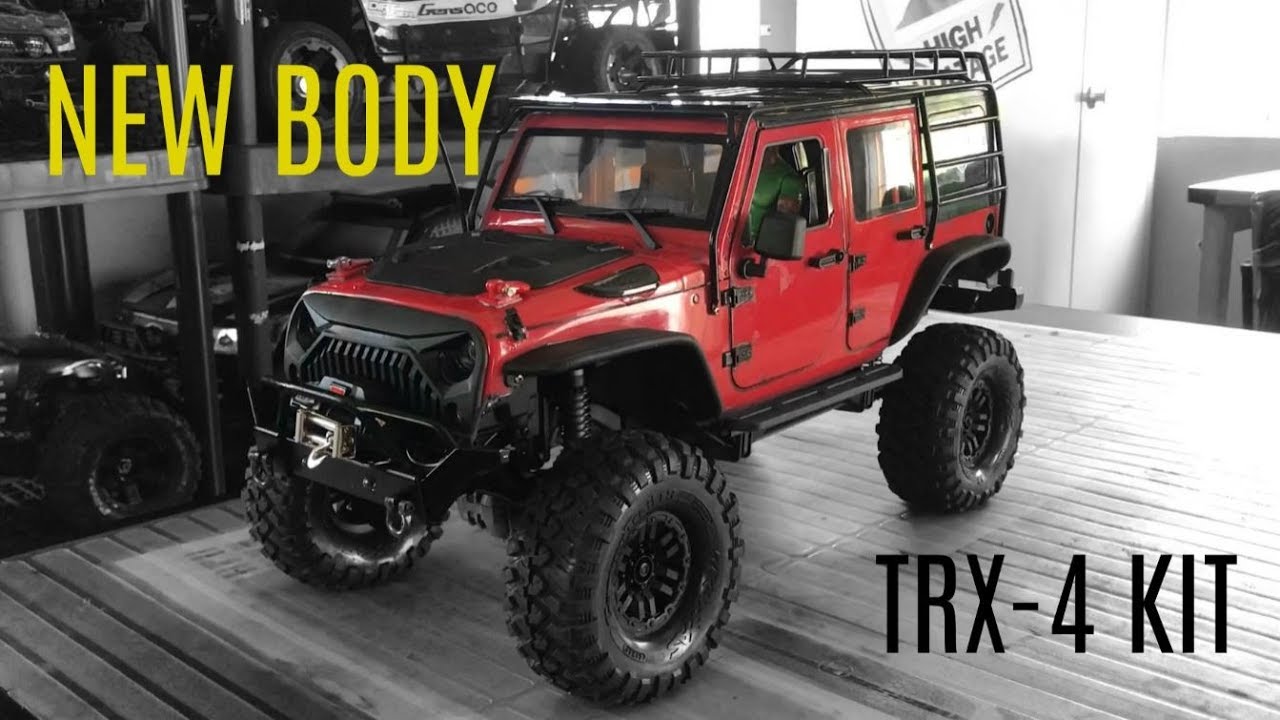 CUSTOM TRX - 4 JEEP JK HARD BODY