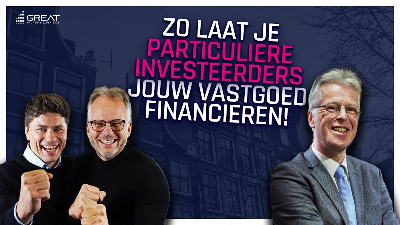 Zo laat je particuliere investeerders jouw vastgoed financieren!